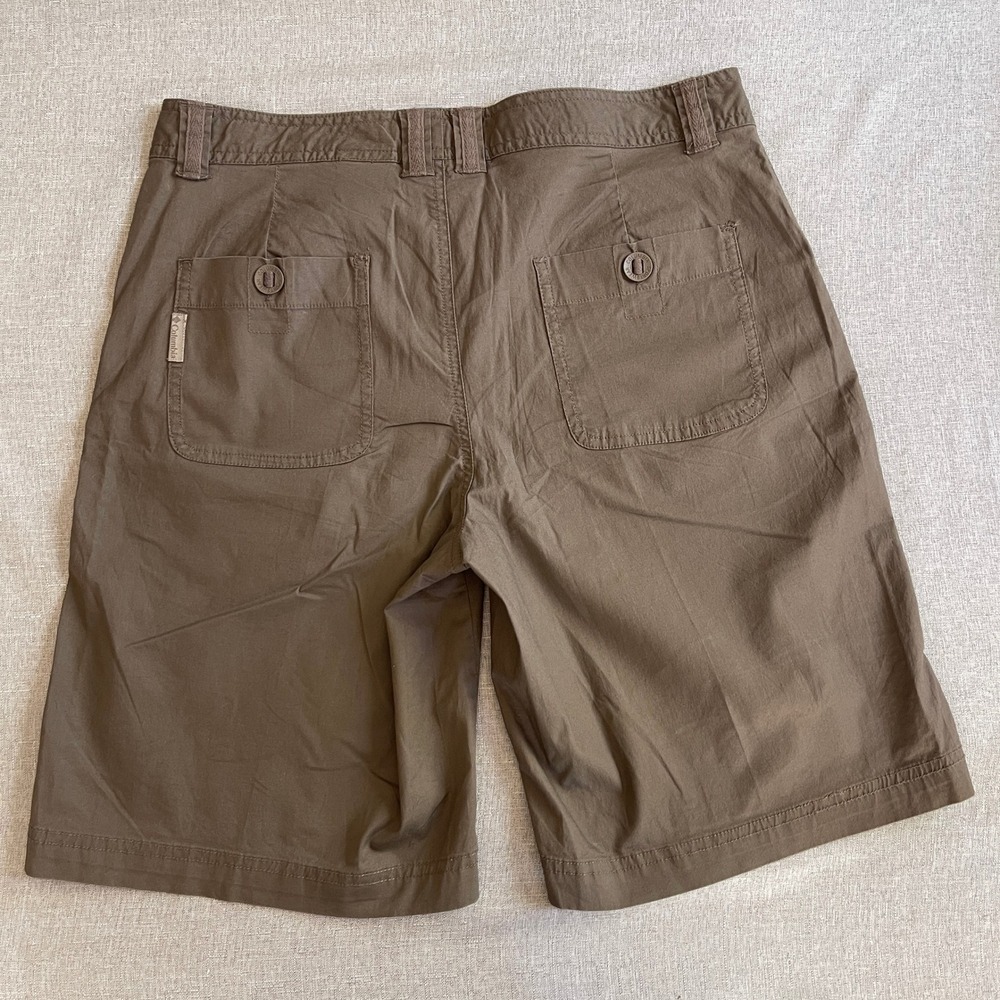 Columbia Cape Pleasant Omni-Shade Stretch Shorts Women 8 Brown Hiking UPF 15 NWT - Picture 2 of 11
